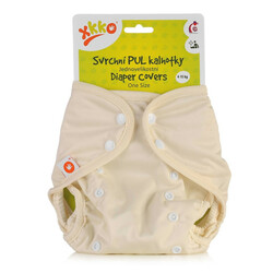 XKKO Vrchní plenkové kalhotky One Size - Pastel Yellow