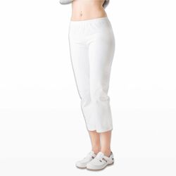 Primastyle Női orvosi 3/4-es leggings MARTA, fehér, nagy. XS
