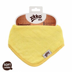 XKKO BMB Colors - Lätzchen/Schal Zitrone (1 Stück)