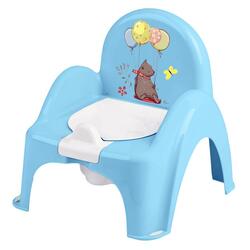TEGA BABY Töpfchenstuhl mit Melodie Waldmärchenblau