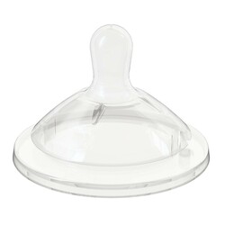 Chicco NaturalFeeling Náhradný cumlík na fľašu antikolikolikový, 6m+