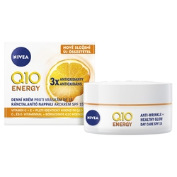 NIVEA Nivea®Q10 Energy Energizujúci denný krém proti vráskam OF 15, 50 ml