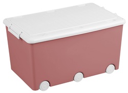 TEGA BABY Box na hračky ružový