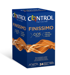 CONTROL FINISSIMO Kondómy super tenké, 24ks