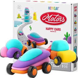 HEY CLAY Eco Cars Modellező agyag - Autók