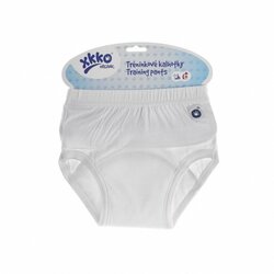 XKKO Tréninkové kalhotky Organic - Bílé, velikost L