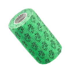 VITAMMY Autoband Selbstklebende Bandage mit Katzenaufdruck, grün, 10cmx450cm