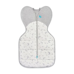 Love To Dream Zavinovačka Swaddle UP, veľkosť XS, biela/mesiac, ETAPA 1, Extra Warm
