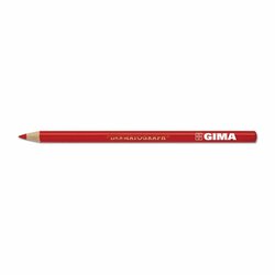 GIMA DERMOGRAPHIC PENCIL RED Sada dermografických ceruziek, červené, 6ks