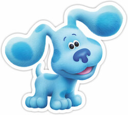 Nickelodeon Nástenná dekorácia Blue's Clues and You - BLUE