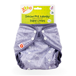 XKKO Svrchní plenkové kalhotky One Size - Safari Lavender Aura