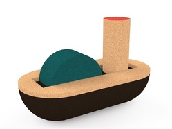 Elou Ekologické korkové kocky - Tanker
