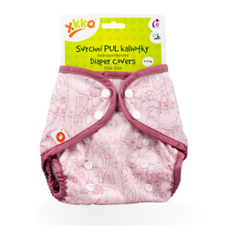 XKKO Svrchní plenkové kalhotky One Size - Safari Mesa Rose