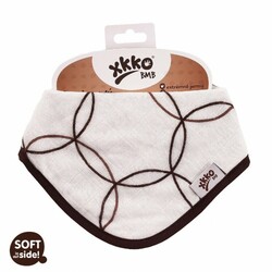 XKKO BMB  Squares&Circles - Slintáčik/Šatka, Natural Circles (1ks)
