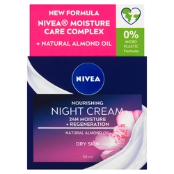 NIVEA Nivea® Výživný nočný krém pre suchú až citlivú pleť, 50 ml