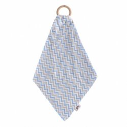 XKKO BMB Mücke mit Windel - Chevron Baby Blue