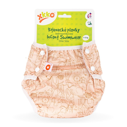 XKKO - Dojčenské plavky, jednoveľkostné, Safari Honey Mustard