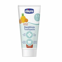 Chicco Zubná pasta s fluorom s ovocnou príchuťou, 50ml, 1-5r