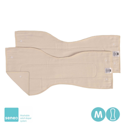 Anatomisch geformte Einlegesohlen SENEO Twill, Größe M, 2 Stk