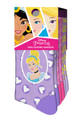 Kinder Euroswan 3 Paar Socken – Prinzessin