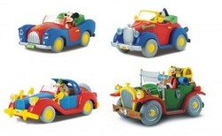 Disney-Auto mit einem Lieblingshelden - Mickey, Scrooge, Donald, Goofy, Maßstab 1:43, 1 Stk. 5r +
