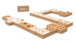 Elou Ekologické korkové kostky - Domino