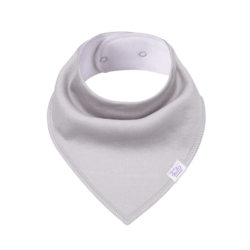 SIMED Bavlnený podbradník s nepriepustnou PUL vrstvou, grey