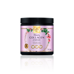 ZEEN Premium Beauty Collagen, Nahrungsergänzungsmittel-Kollagen mit Himbeergeschmack, 30x8,3g