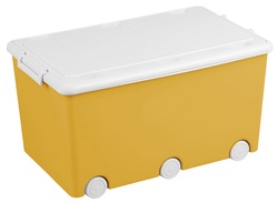 TEGA BABY Box na hračky žltý