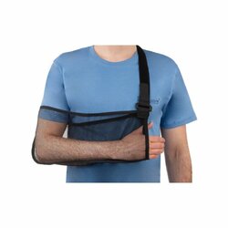 QMED MESH SING Stabilizáló hálóakasztó gyerekeknek, XXS méret