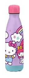Gyerek Euroswan Alumínium palack Soft Touch 500ml - Hello Kitty