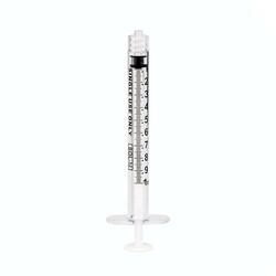 SOL-M Spritze ohne Nadel Luer Lock (PC) skaliert auf 0,01 ml, 1 ml, 100 Stück