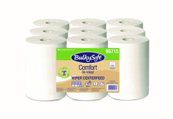 Bulkysoft Comfort ECO Papierová utierka v rolke, 2 vrstvy, 60m, 9 roliek