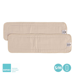 SENEO Kiegészítő betétek Twill, S/M méret, 2 db