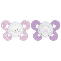 Chicco PHYSIO COMFORT silikónový cumlík, ružový, 6m+