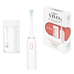 VITAMMY VIVO Pink Sonická zubná kefka s puzdrom, biela