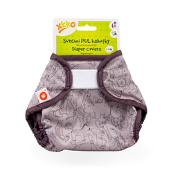 XKKO Vrchné plienkové nohavičky  Newborn - Safari Atmosphere