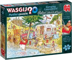 Jumbo Wasgij Puzzle - Mystery Camping 1000 Teile