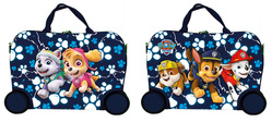 Nickelodeon Detský kufrík na kolieskach malý, Paw Patrol, tmavo modrý, 3r+