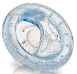 Nuby Silikónový upokojujúci cumlík, 6-12m