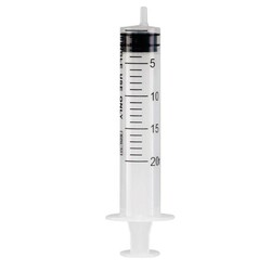 SOL-M Dreiteilige Spritze Luer exzentrisch, 50/60 ml, 30 Stk.