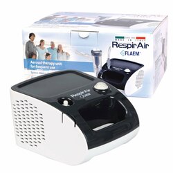 FLAEM RESPIR AIR Tanúsítvánnyal rendelkező pneumatikus dugattyús inhalátor