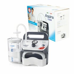 FLAEM ASPIRA GO Tragbarer professioneller medizinischer Akku-Staubsauger, 20l