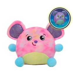 Dream Beams - Svítící plyšák/polštářek, Myška Megan, 18cm