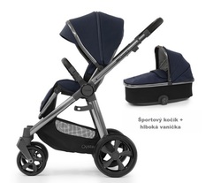 Oyster Sportwagen Oyster 3 + tiefes Gestell, Twilight