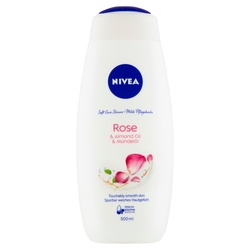 NIVEA Rose & Almond Oil Ošetrujúci sprchovací gél, 500 ml