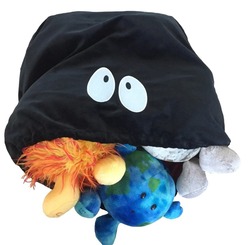 Celestial Buddies Plyšová sada planét s čiernou dierou