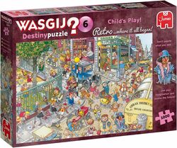 Jumbo-Wasgij-Puzzle – Kinderspiel! 1000 Stück