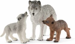 Schleich Vlčice s mláďaty