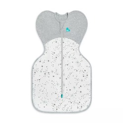 Love To Dream Swaddle UP Pucktuch – Größe S – Weiß/Polar Star Phase 1 – 1 TOG
